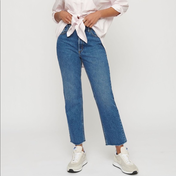 Dynamite Gisele Straight Ultra High Waist Jeans - Picture 2 of 4